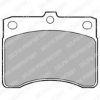 DELPHI LP578 Brake Pad Set, disc brake